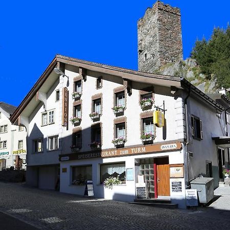 Gasthaus Pension Zum Turm Hospental Esterno foto